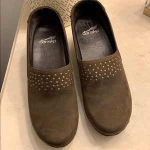 Danskos with studded detail